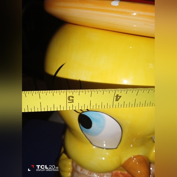 Vintage 1993 Tweety Bird Cookie jar - Picture 5 of 8